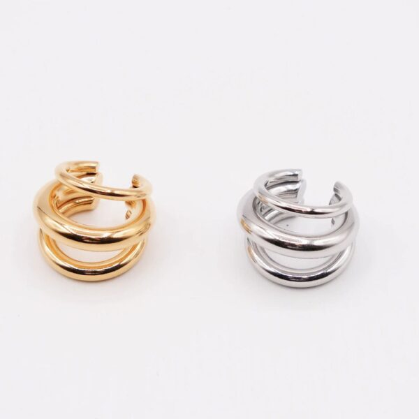 EAR CUFF orecchino a tre cerchi