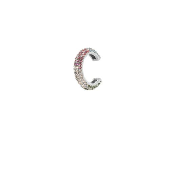 EAR CUFF orecchino con strass multi color