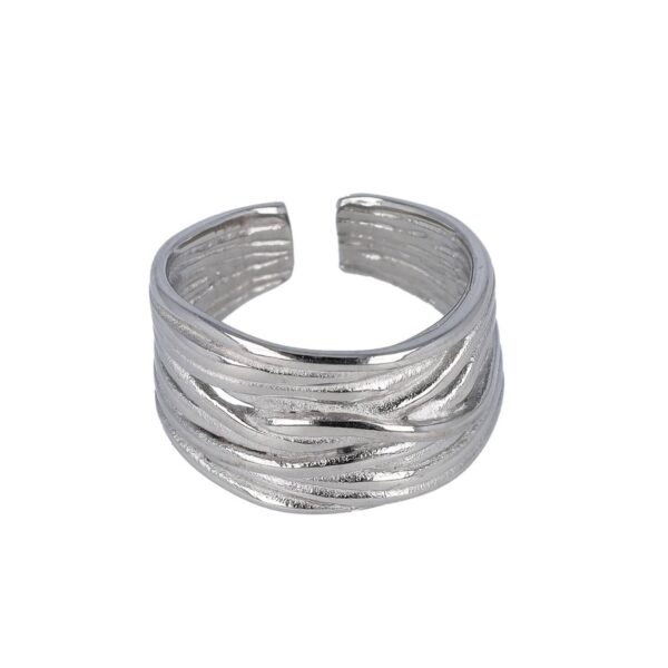 Anello filo della vita in acciaio inossidabile