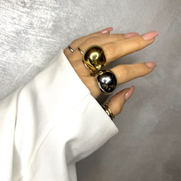 ANELLO BALL IN ACCIAIO INOSSIDABILE