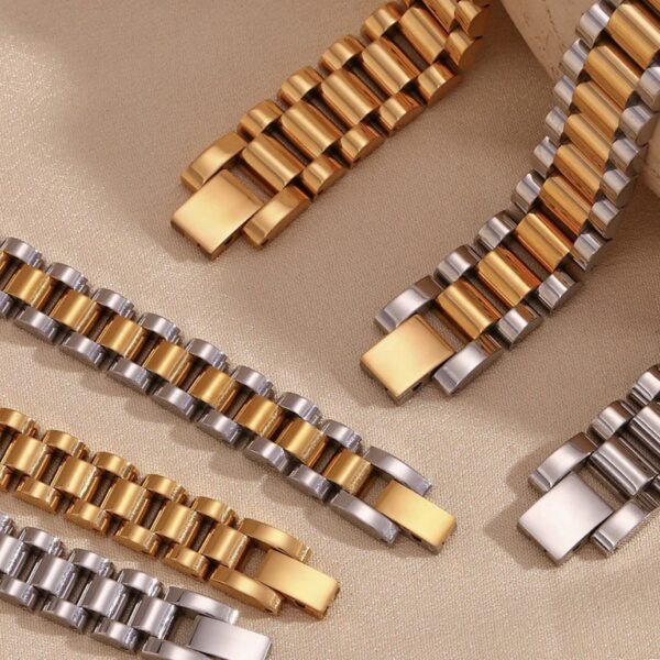 BRACCIALE UOMO MAGLIA IN ACCIAIO