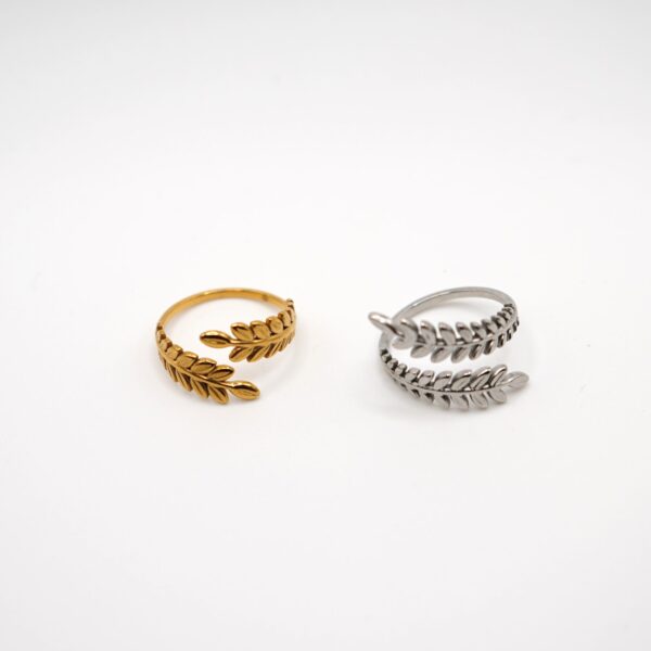 ANELLO DOPPIO FILO ALLARO ACCIAIO
