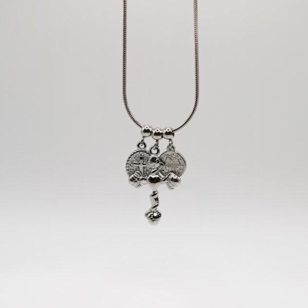 COLLANA ACCIAIO MULTICMARMS