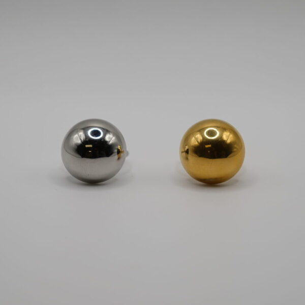 ANELLO SFERA LISCIO BOMBATO