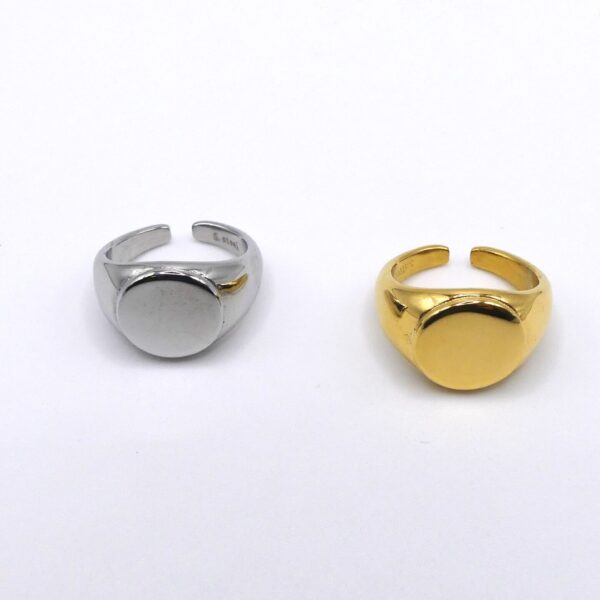 ANELLO CHEVALIER LISCIO