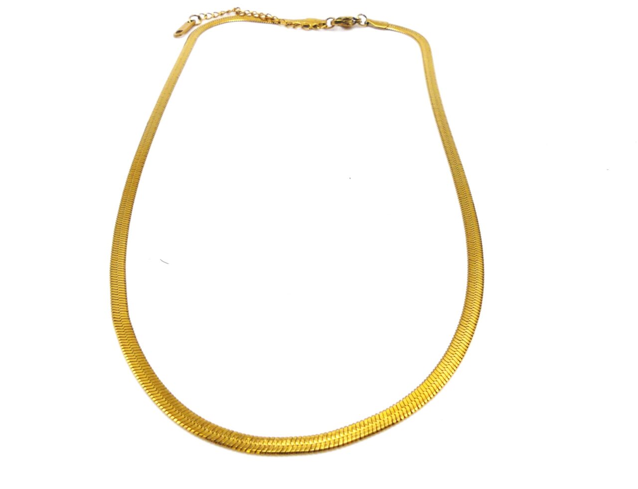 COLLANA SNAKE BASIC ACCIAIO