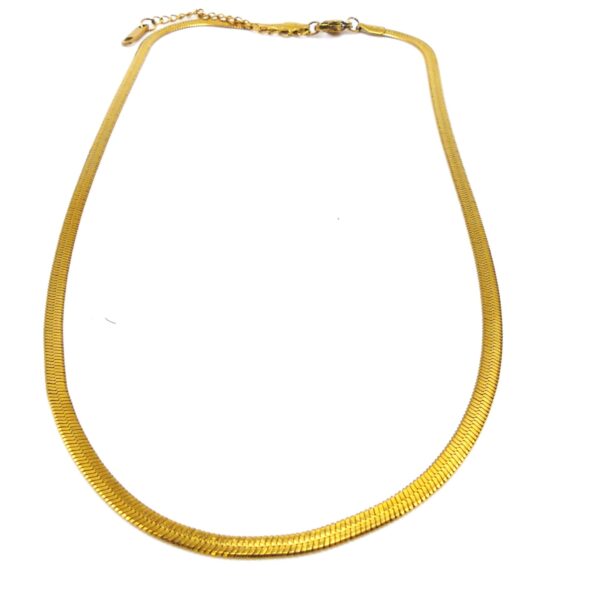 COLLANA SNAKE BASIC ACCIAIO