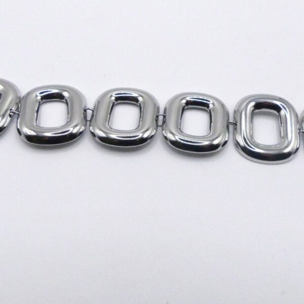 bracciale geometrico ovale
