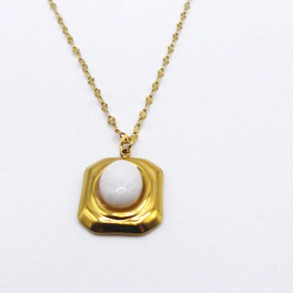 collana ciondolo pietra sfera