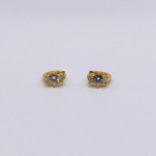 ORECCHINI CERCHIO STRASS