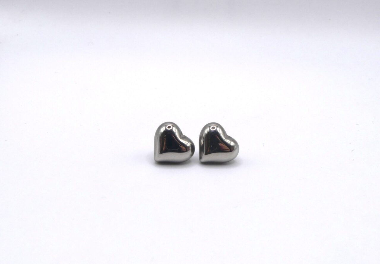 ORECCHINI CUORE BOMBATO