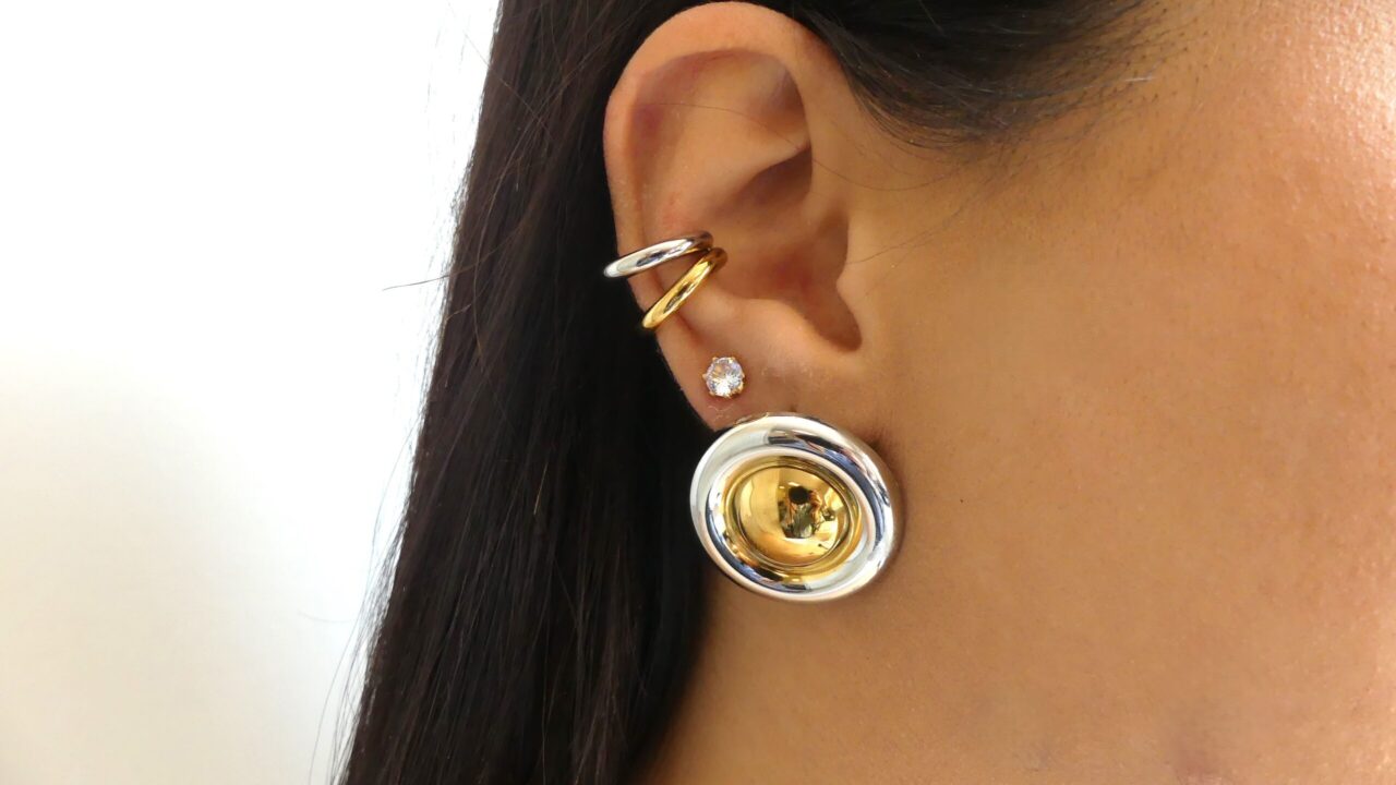 EAR CUFF CERCHIO 2 COLORI