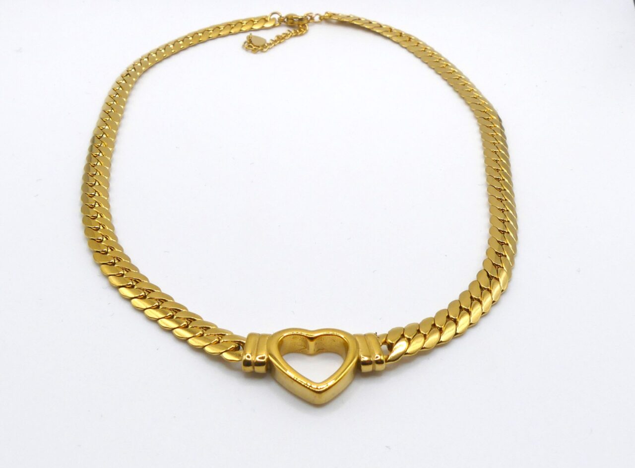 COLLANA SNAKE CUORE