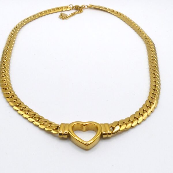 COLLANA SNAKE CUORE