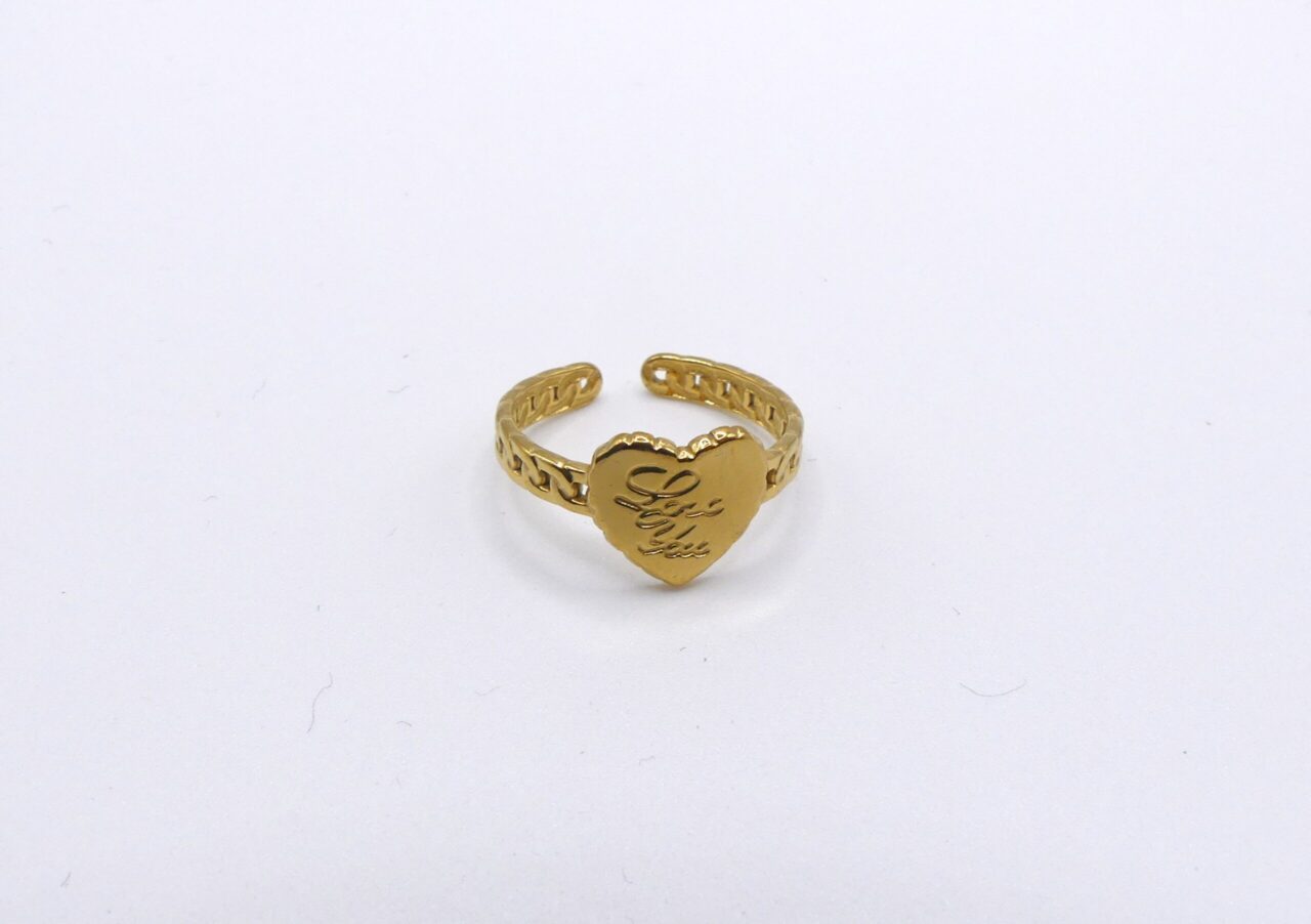 ANELLO MAGLIA CON CUORE