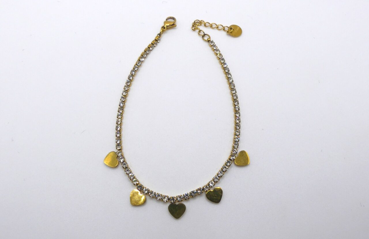 BRACCIALE TENNIS CUORE
