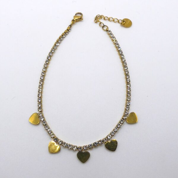 BRACCIALE TENNIS CUORE