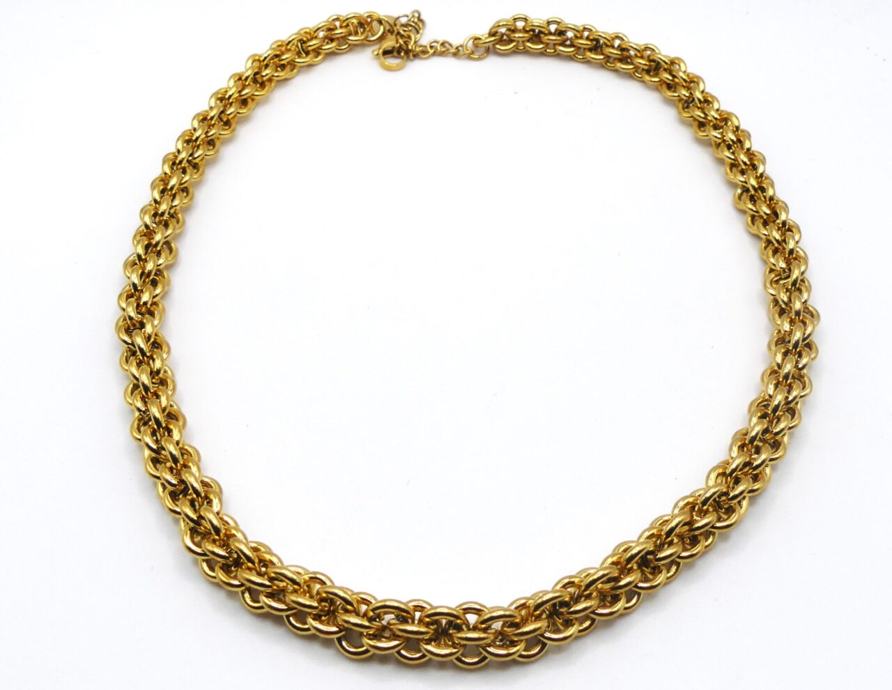collier torchon in acciaio