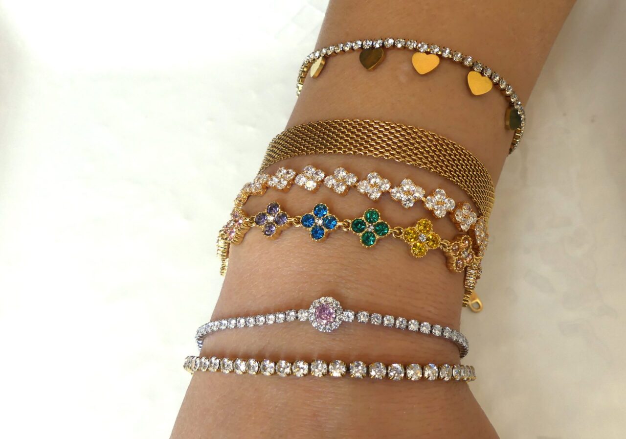 BRACCIALE TENNIS PUNTO LUCE