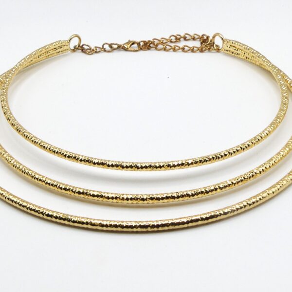 COLLANA RIGIDA COLLANA RIGIDA TRIPLO GIRO