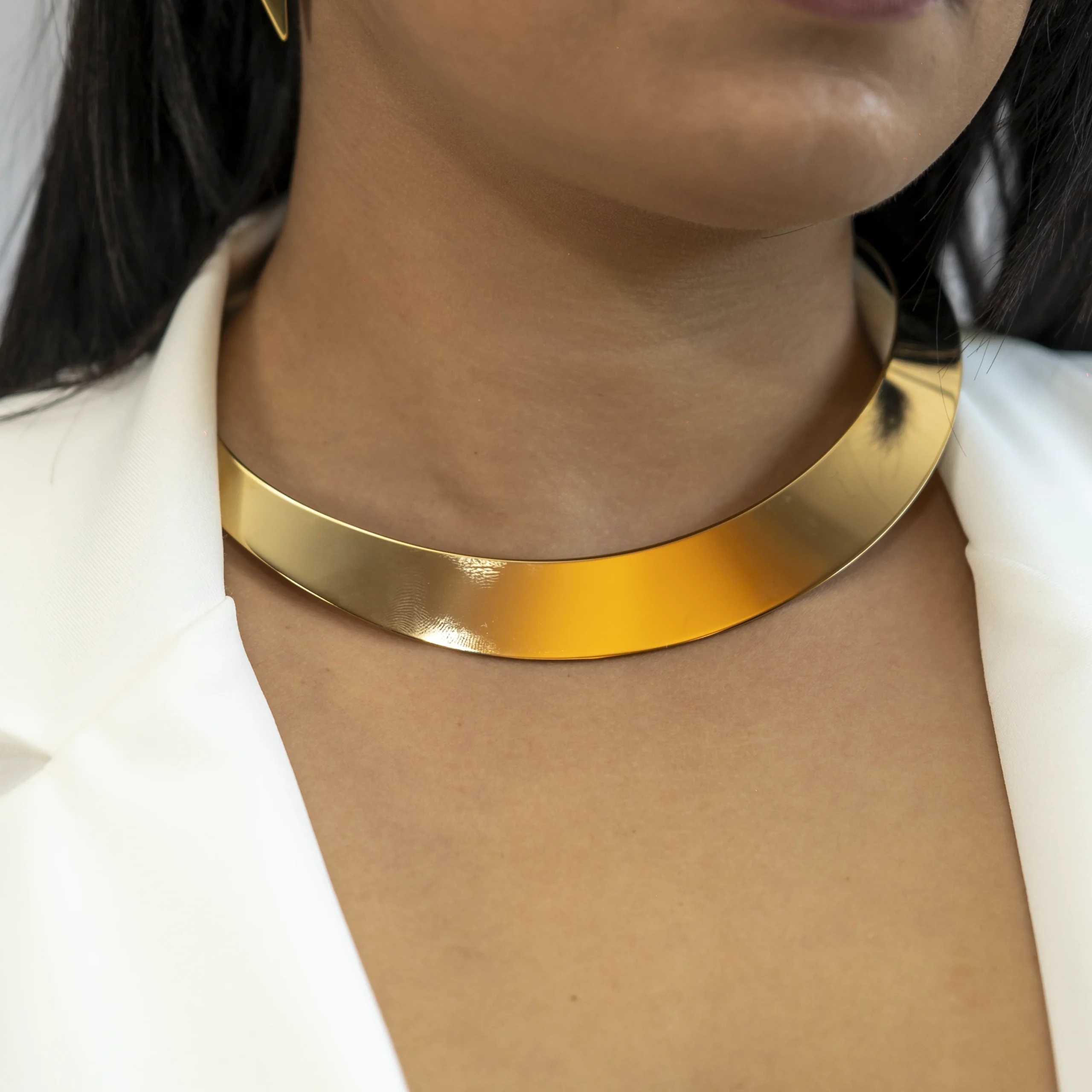 Collana Choker Rigida